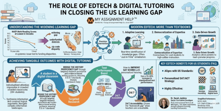 The Role of EdTech and Digital Tutoring in Closing the Learning Gap for US Students